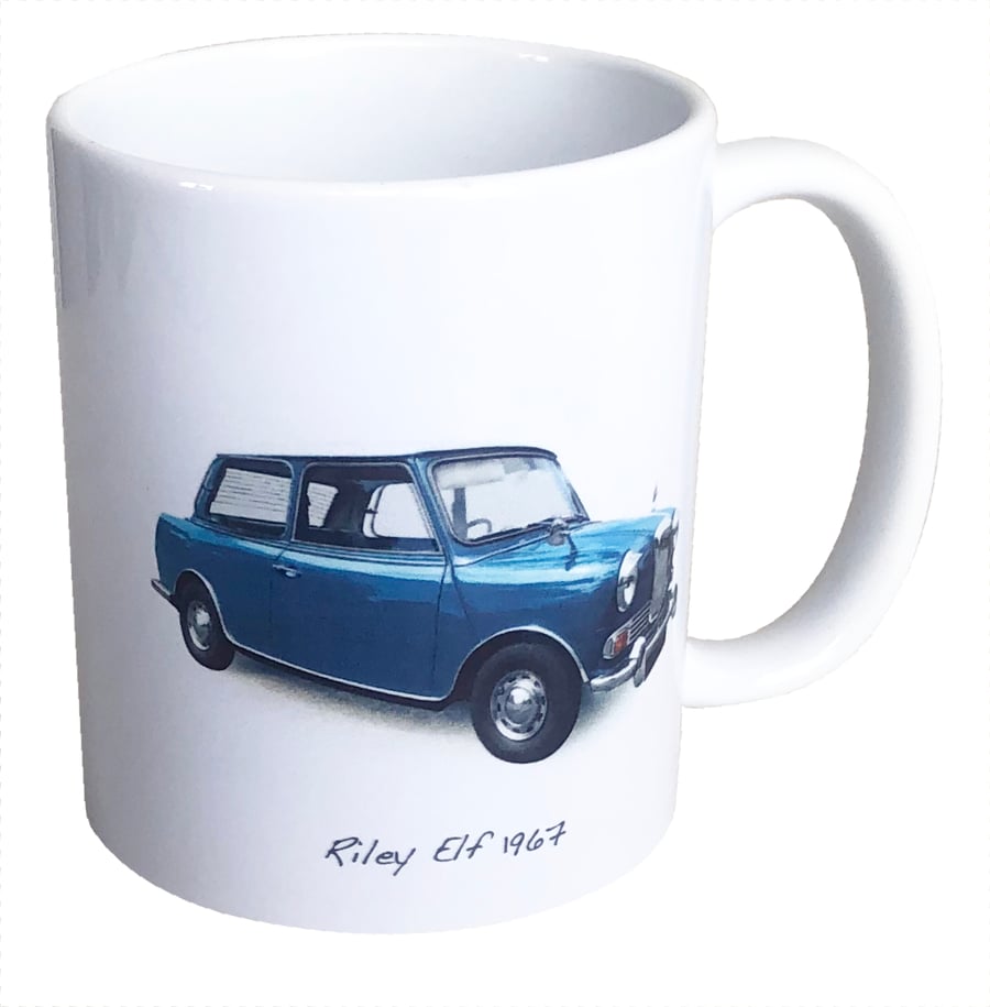 Riley Elf 1967 - 11oz Ceramic Mug for the Enthusiast