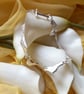 Melted silver bracelet - Image 1