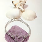 Sterling Silver Braided Heart Bracelet