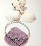Sterling Silver Braided Heart Bracelet