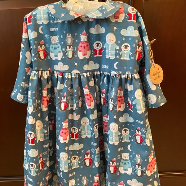 Baby Winter Themed Dress