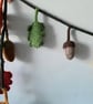 Hand knitted acorn Garland  - Image 1