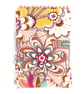 Liberty print passport cover, Firework Garden