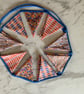Handmade Liberty Fabrics Bunting – 'Fairground' Nursery Garland (3.5m, 25 Flag - Image 4