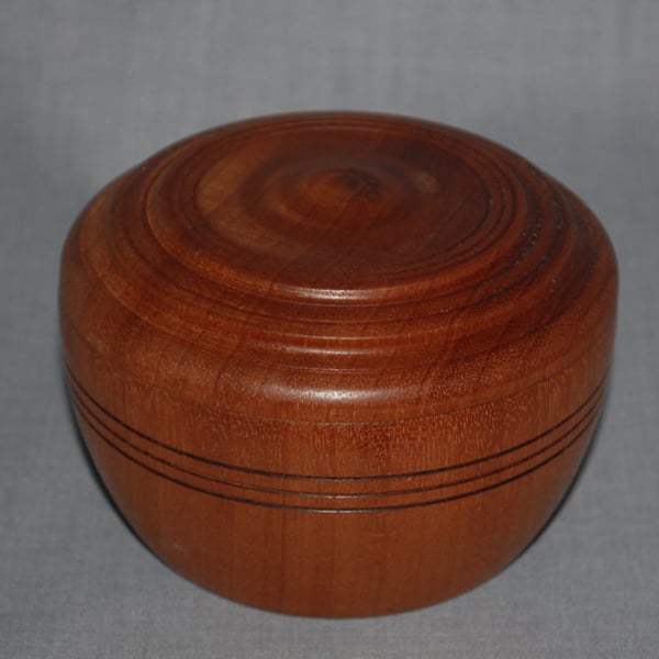 Perfectly Imperfect Lidded Box in Reclaimed Sapele