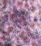 Hand dyed Helmbold 12mm mohair fur fabric "Lilac Ripple" - Image 1