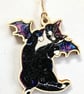 Halloween Cat Laser Cut Wooden Decorations - 4 MEOWOWEEN Designs To Choose From - Image 5
