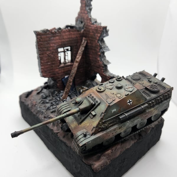 1:72 WW2 German Wehrmacht - Jagdpanther - Battle of Berlin.