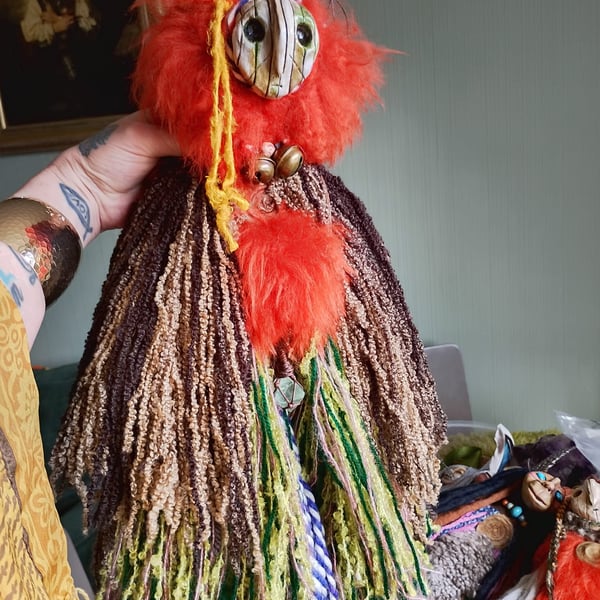 Spirit doll,witches ward,shaman doll,witchcraft,poppet doll,altar