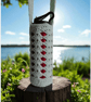 Hand Crochet Water Bottle Holder Crossbody Water Bottle Carrier - Mint Green