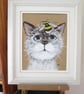 Original. Kitten and Bumblebee  - Image 5