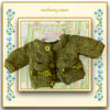Reserved for Shani - Olive Green Cardigan with Bows