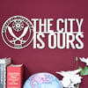 Sheffield United FC 'The City is Ours' Plaque  
