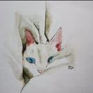 Miniature Pet Portrait - detail level 2