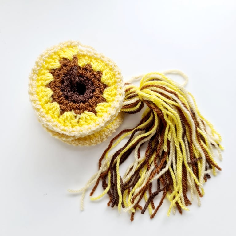 Sunflower Wind Spinner, Garden & Window Twisters