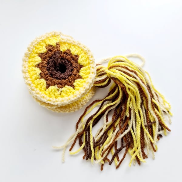 Sunflower Wind Spinner, Garden & Window Twisters