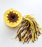 Sunflower Wind Spinner, Garden & Window Twisters