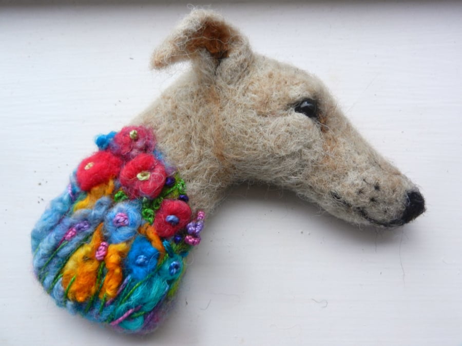 Greyhound brooch cheap