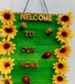 Handmade sunflower wall decoration. - Image 4
