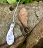 Handmade Fine Silver Sycamore Pendant Necklace - Summer Seconds