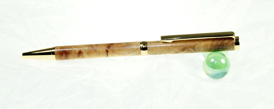  Handmade Burr Elm twist pen