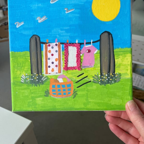 Washing line picture 