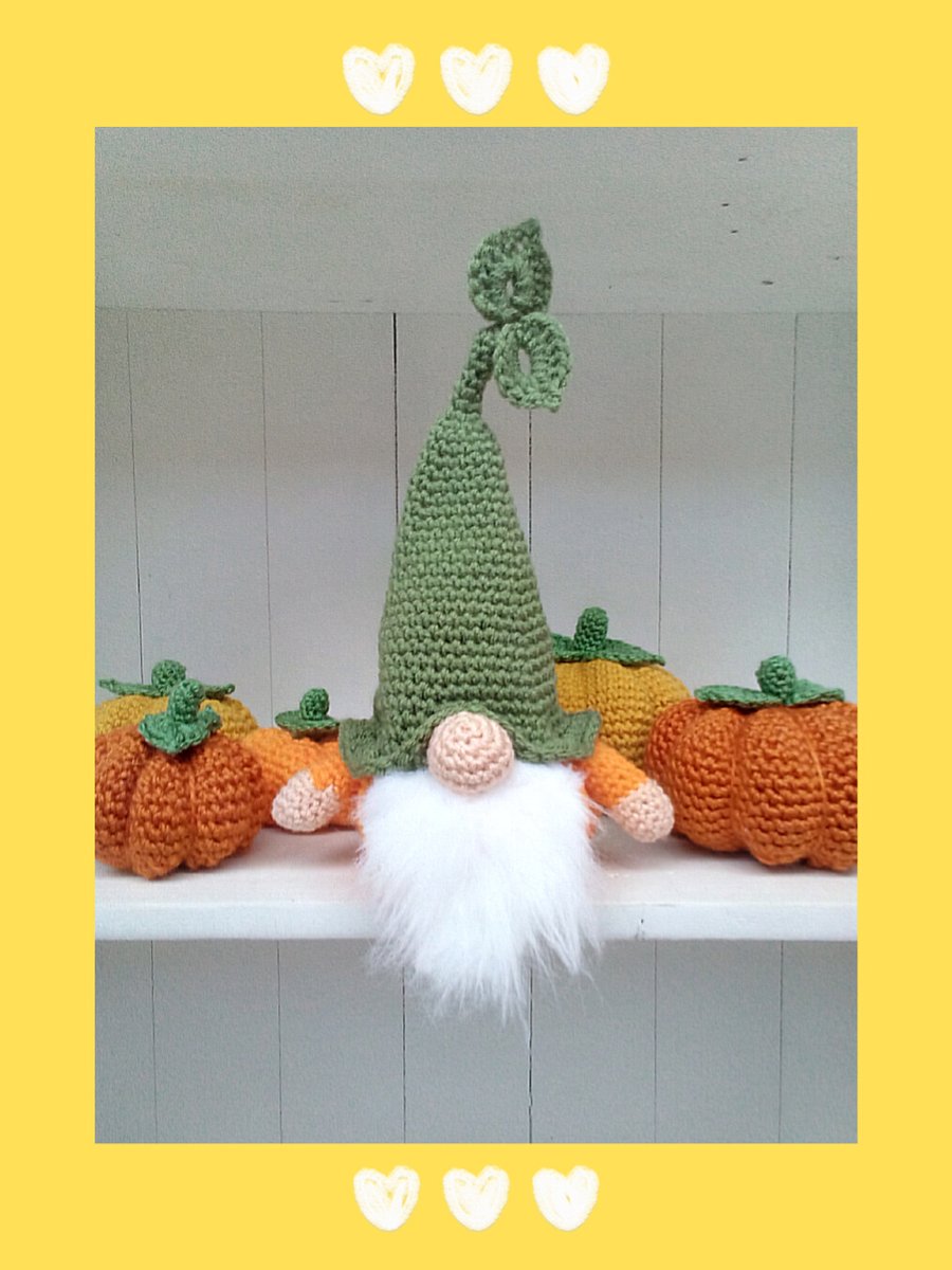 Puck the Pumpkin Gnome