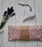 Hand Printed Linen Lavender Eye Pillow - Image 1