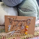 Mixed stitch markers 