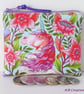 Small purse, coin purse, unicorn, floral - Image 4