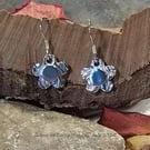 Silver Flower Earrings