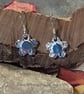 Silver Flower Earrings - Image 1