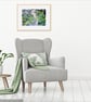  Framed Landscape Impressionist Watercolour Painting River Walk In Summer - Image 9