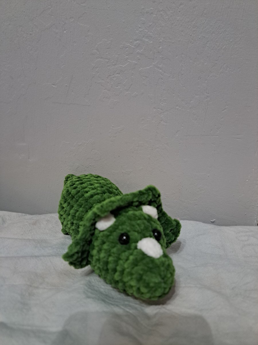 Handmade triceratops 