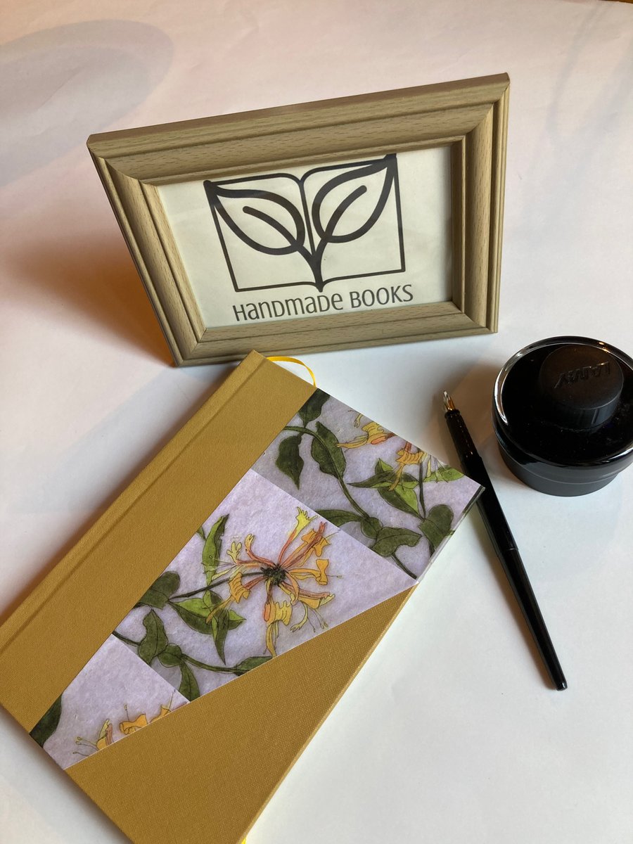 Honeysuckle Book for a Writer by Willow Leaves Handmade Books