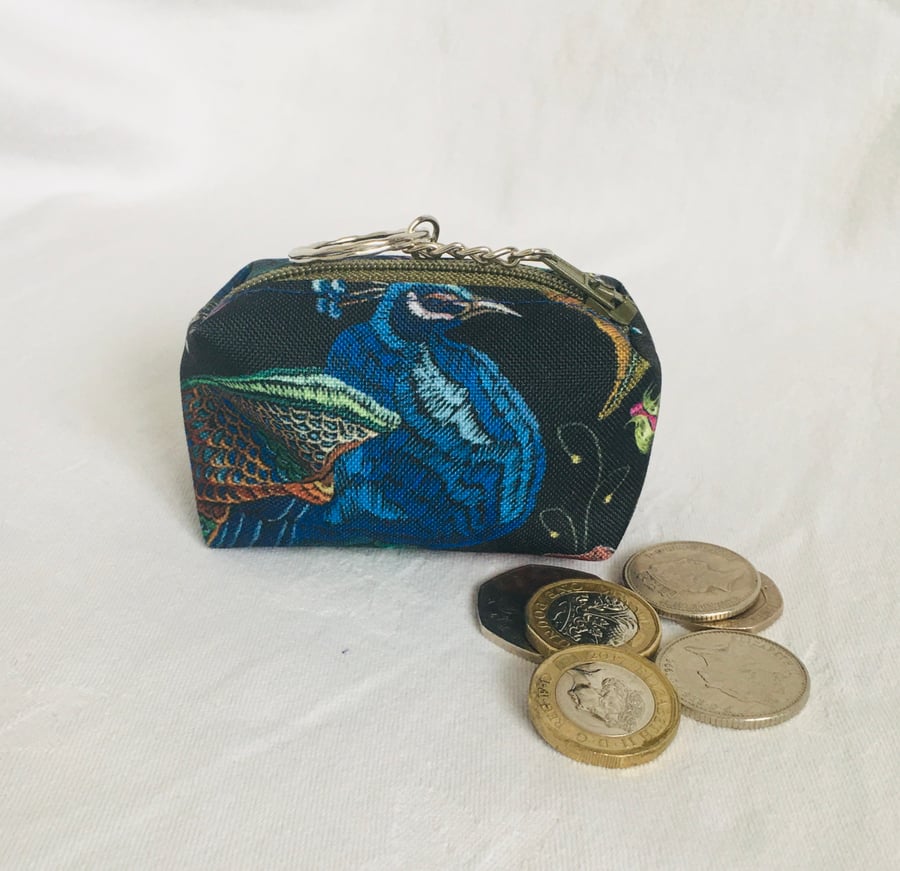 Small Coin Purse Keyring, Small Pouch Keychain, Small Accessories, Gift Ideas.