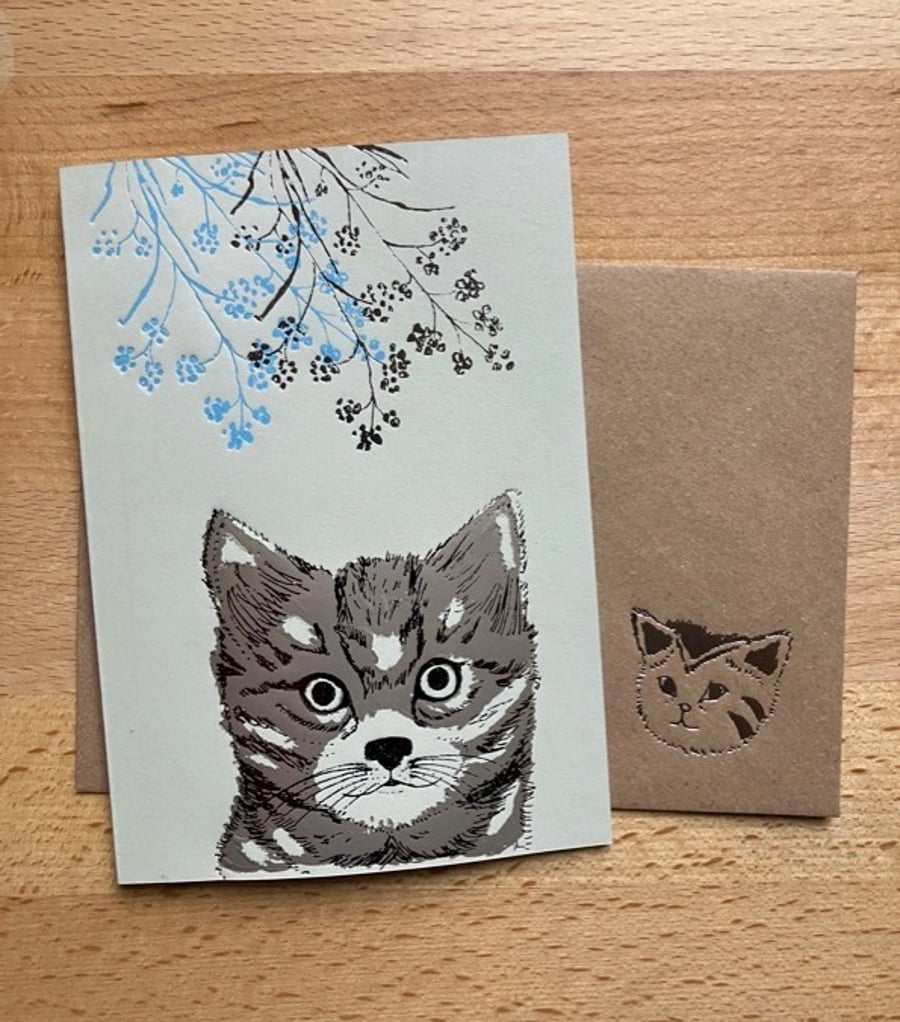 Kitten - Greetings Card