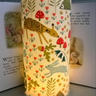 NEW Wild Wood - Handmade Children’s Tall Night Light 