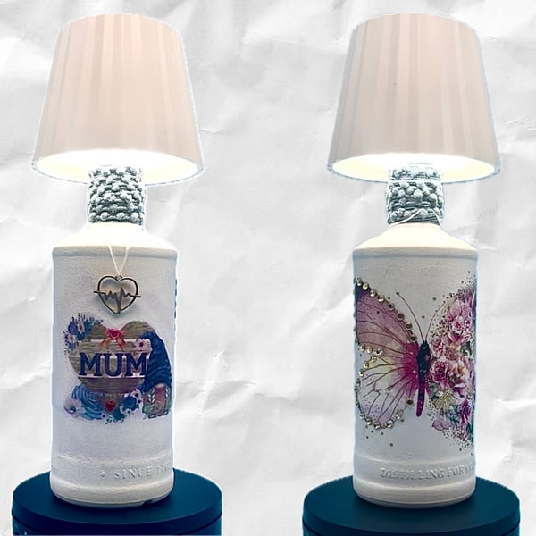 Rechargeable bottle  lamp  for mum