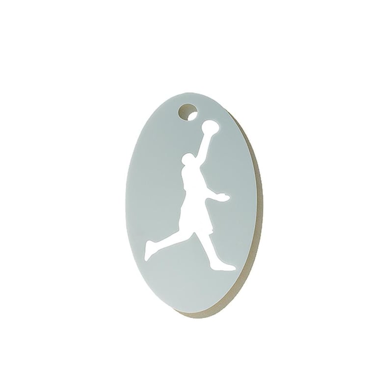 Basketball - Face Paint Stencil - Kids Party - Reusable - cake decorating