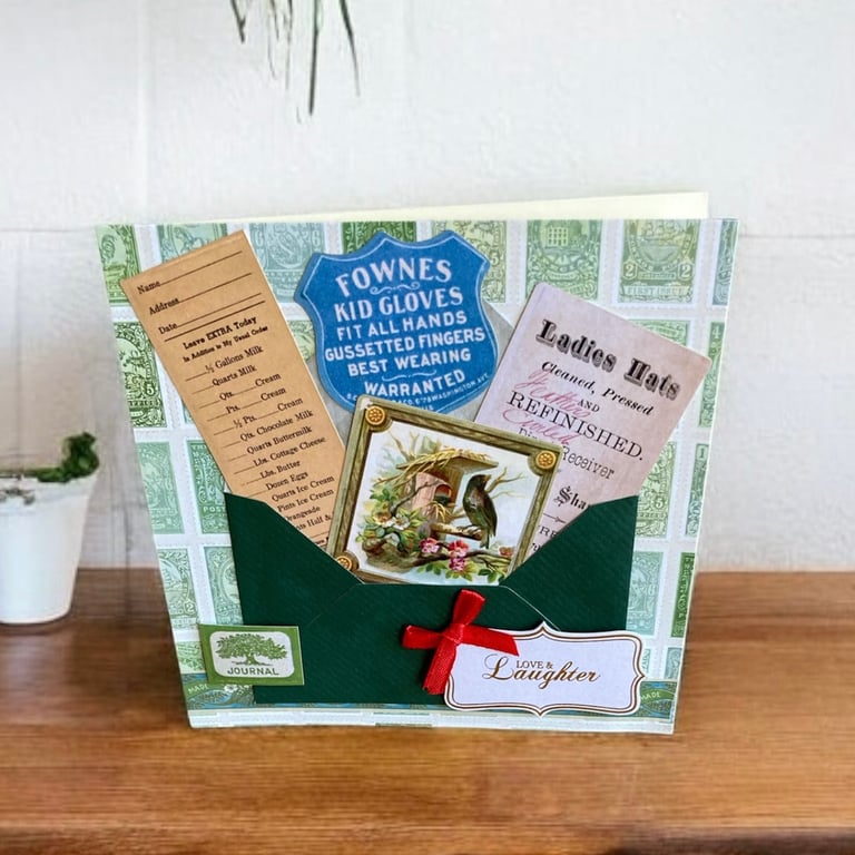 Vintage Style Special Occasion Greetings Card.