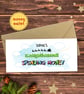 Lapland Holiday Spending Money Wallet Card - cash gift envelope - Image 1