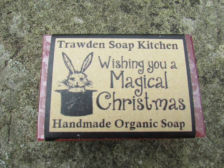 Magical Christmas, Organic Aromatherapy Soap