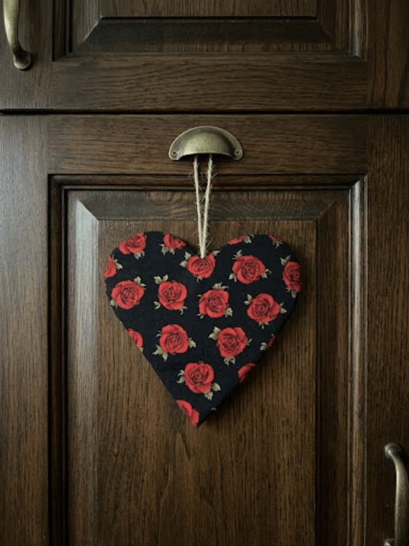 Heart Wall Hanging: Handmade Decoration