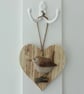 Wren on a heart