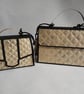 A pair of Handbag Style Gift Boxes - Black and Gold  - Image 8