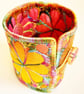 Cuff - Fabric Bracelet with Free Machine Embroidery  - Image 3