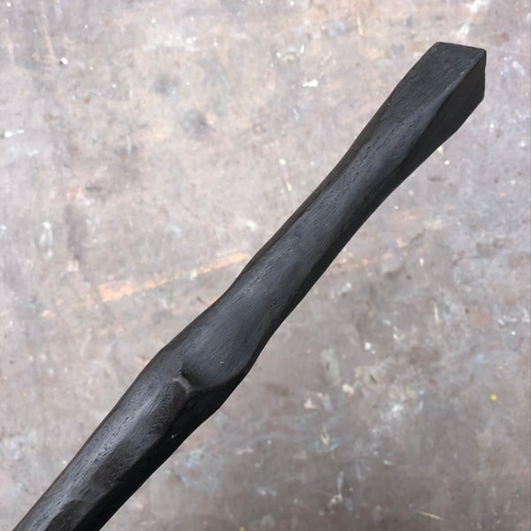 Bog Oak Pagan Wand