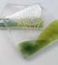 Set of two barware coasters, fused glass hot air balloon wine set, mug mats, avi - Image 5