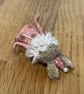 Spun Cotton Sitting Rabbit Pink - Image 5